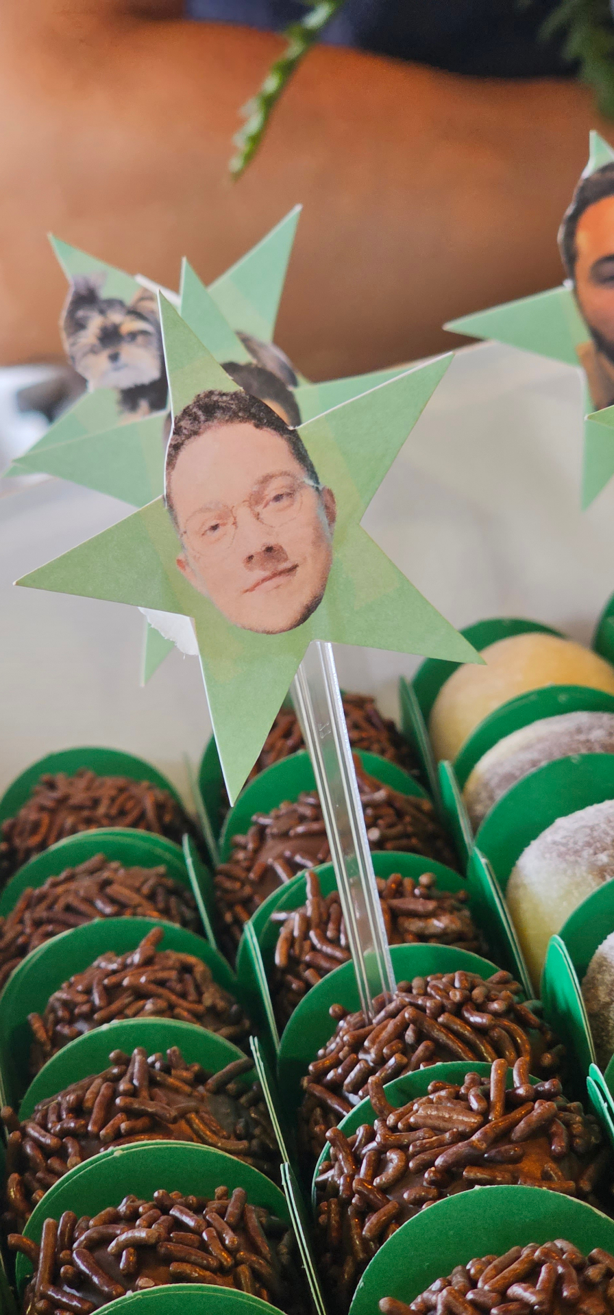 Celebração com doces